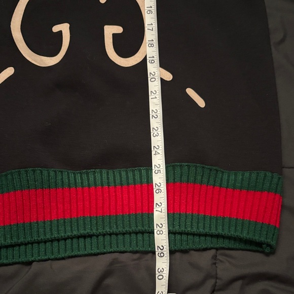 Gucci Black Sweater with Red and Green Trim - Picture 4 of 6